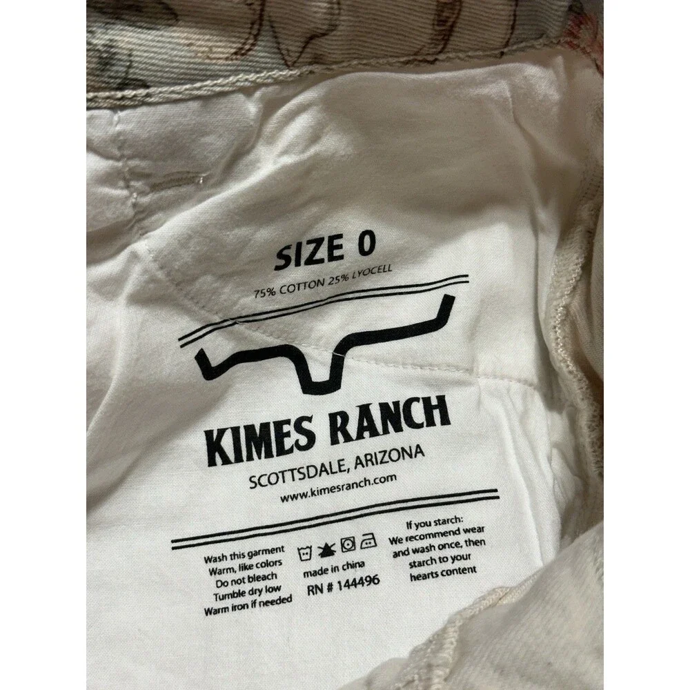 Kimes Ranch Tulia Skort Western Cowgirl Cowboy Hat Floral Horse Riding NWT New